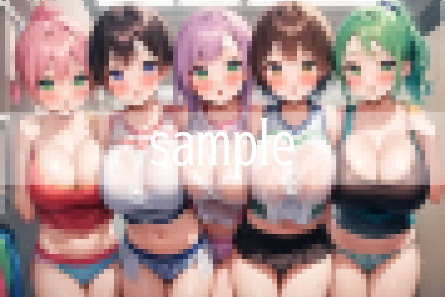 乳部〜Gカップ以下は入部禁止ですっ！ サンプル2ページ目