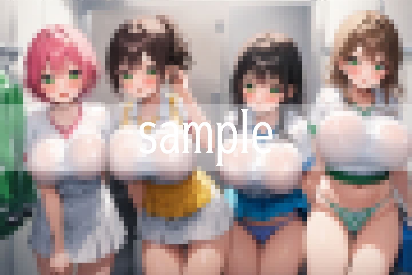 乳部〜Gカップ以下は入部禁止ですっ！ サンプル10ページ目