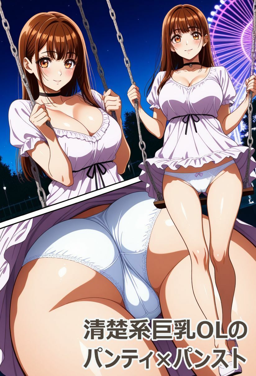 清楚系巨乳OLのパンティ×パンスト サンプル9ページ目