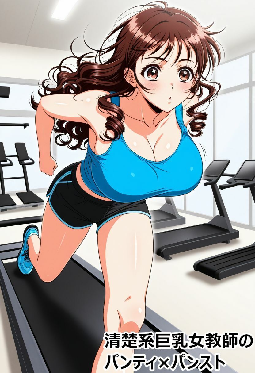 清楚系巨乳女教師のパンティ×パンスト サンプル6ページ目
