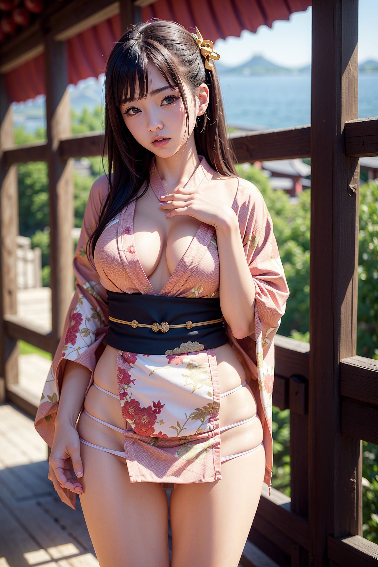 DTが考えたような着物美女 サンプル2ページ目