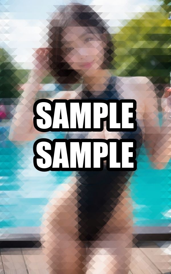 プールではしゃぐスク水美女写真集 サンプル6ページ目