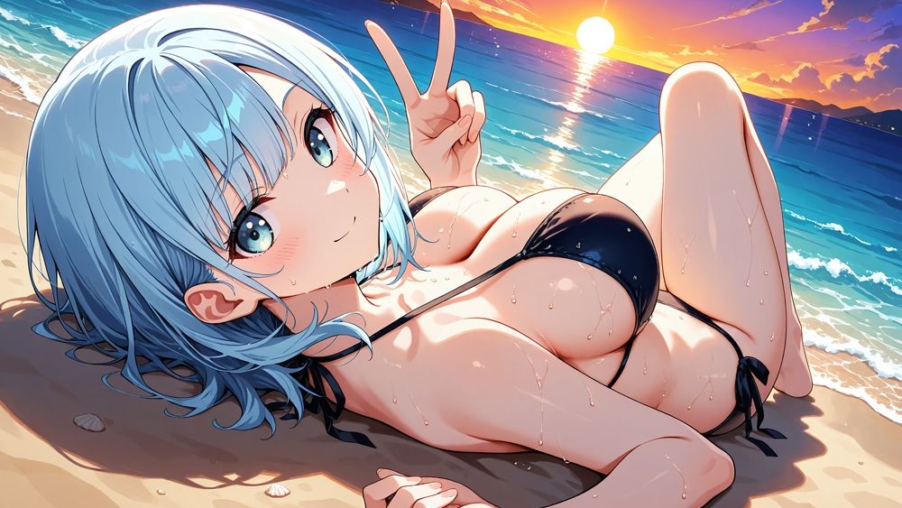 巨乳グラビアモデルがリゾートで孕ませ撮影【4K】 サンプル3ページ目