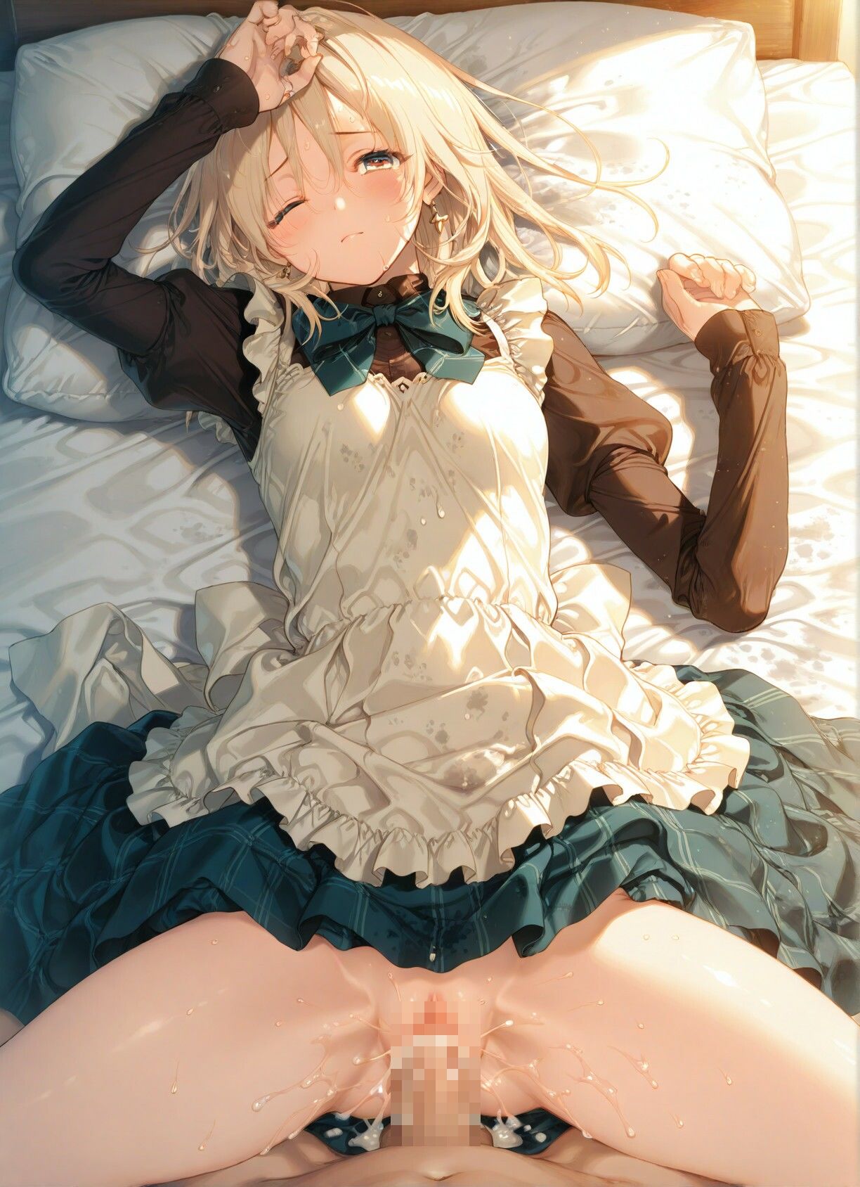 可憐なトラディショナルメイドさんと甘いひと時 サンプル4ページ目