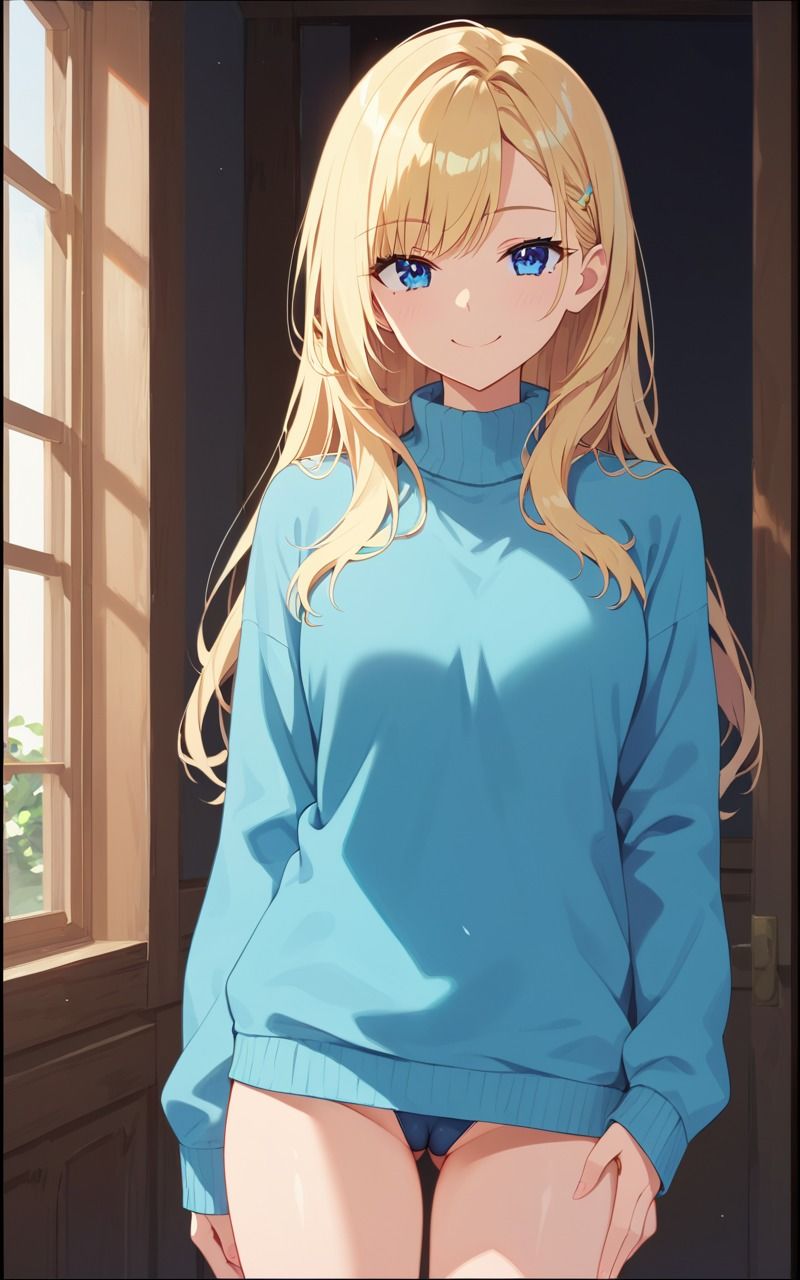 ブロンド美女留学生とイチャラブ生活 サンプル1ページ目