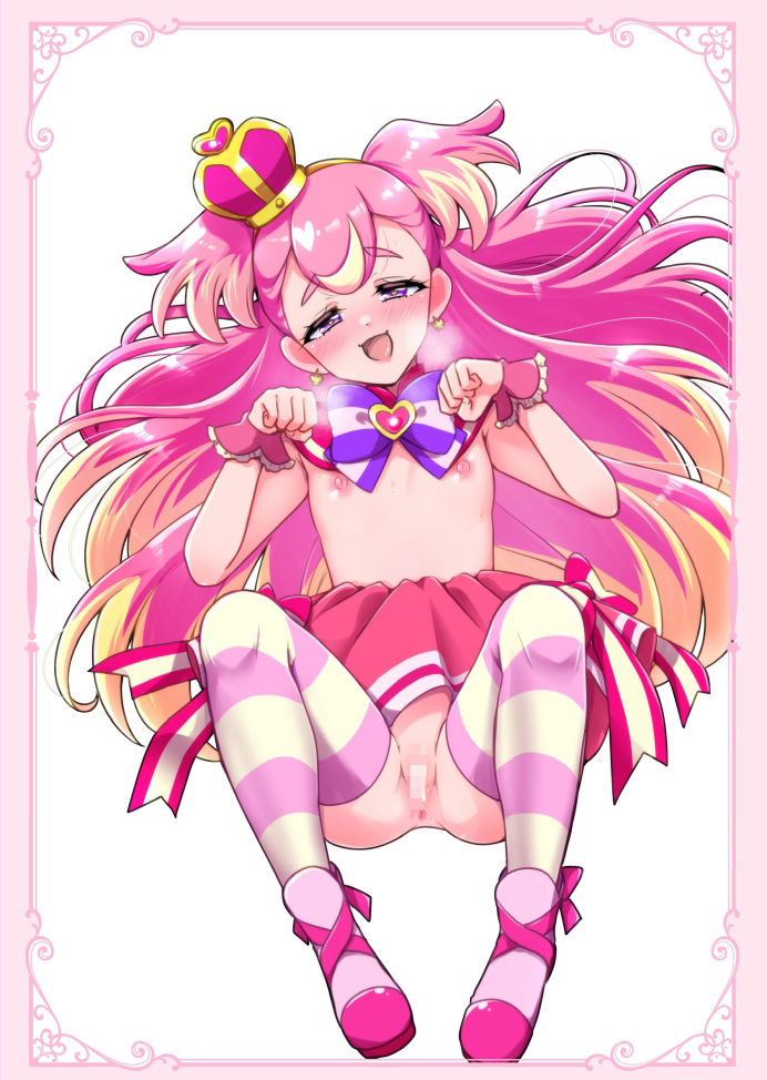 キュアトロ2024！〜プ○キュアにトロ顔させてみた〜 サンプル1ページ目
