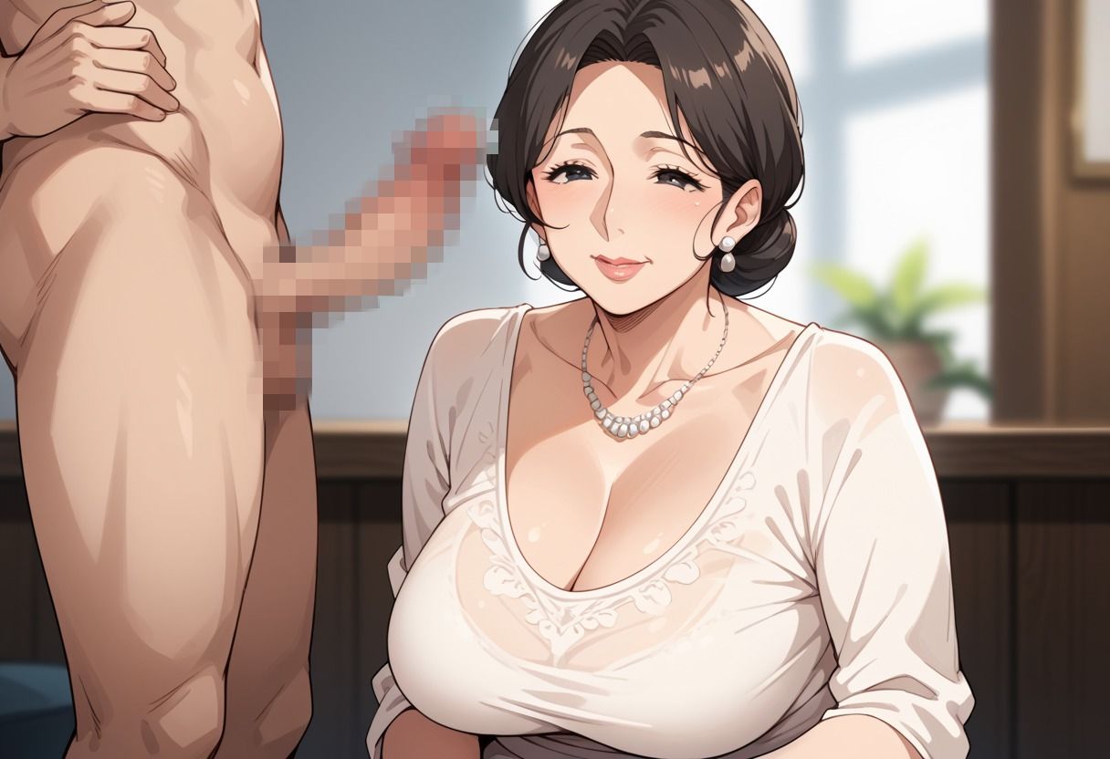 爆乳義母 サンプル2ページ目