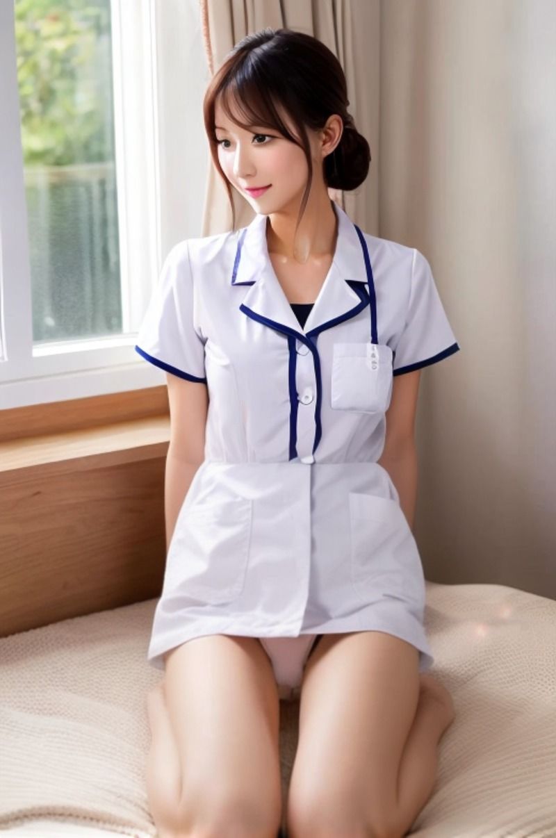 美女看護師下着写真集 サンプル3ページ目