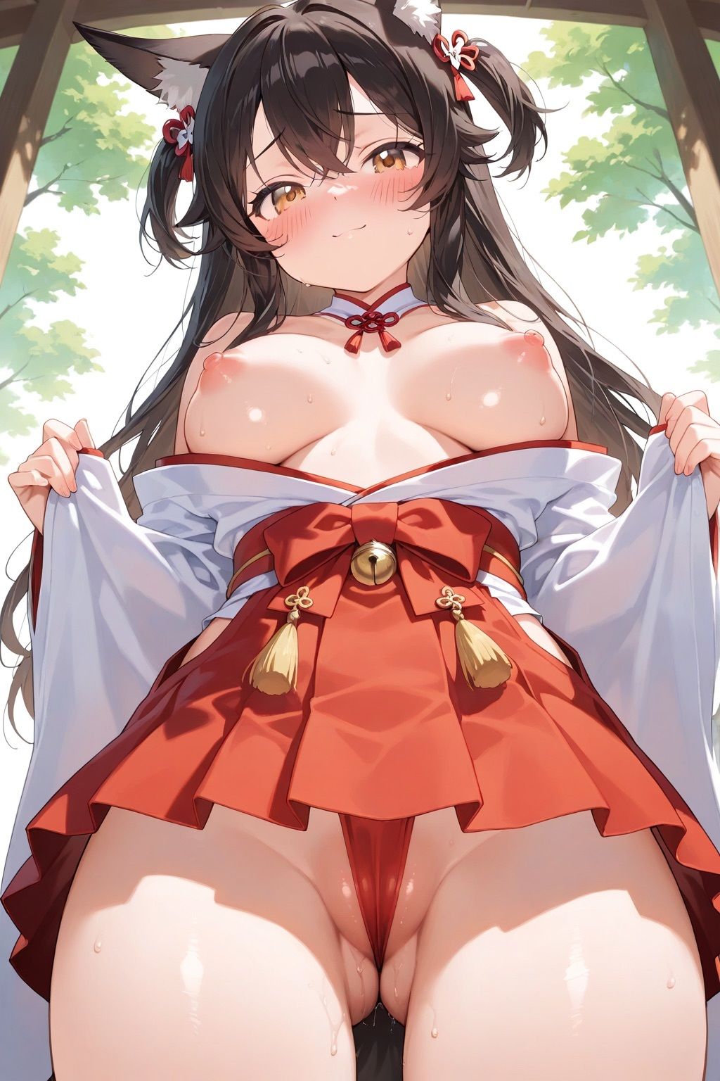 巫女のムスビ サンプル1ページ目