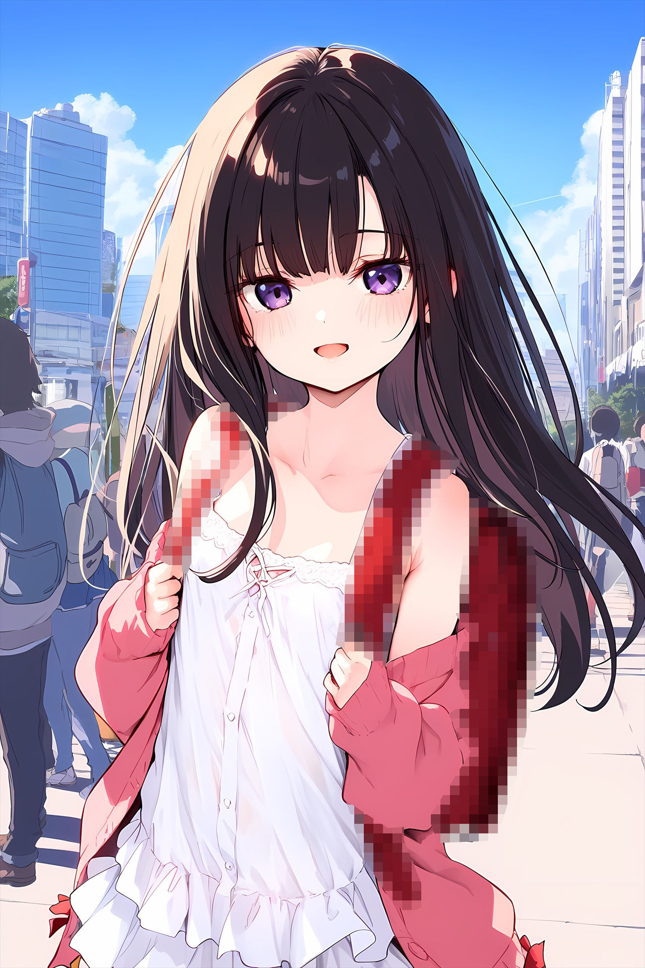 芽衣ちゃんはおじさんの性処理おもちゃ サンプル1ページ目