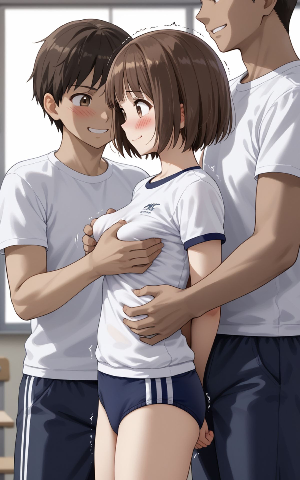 乳揉み（5） サンプル3ページ目