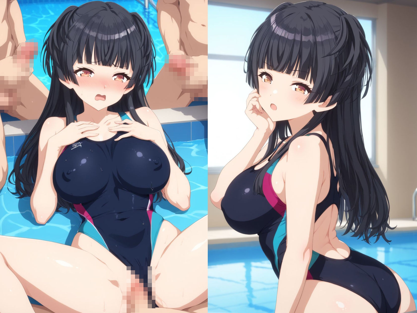 アイドルAV転向 黛冬◯子 サンプル3ページ目