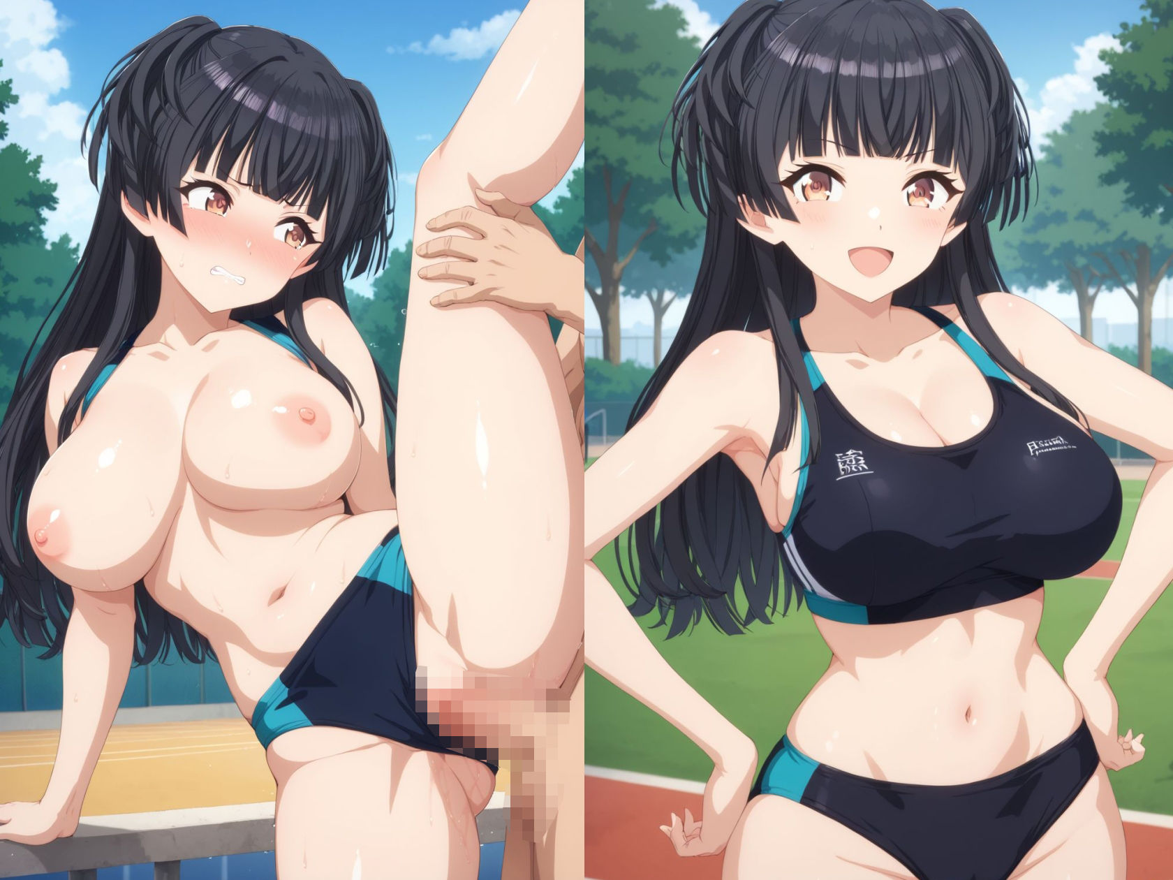アイドルAV転向 黛冬◯子 サンプル5ページ目
