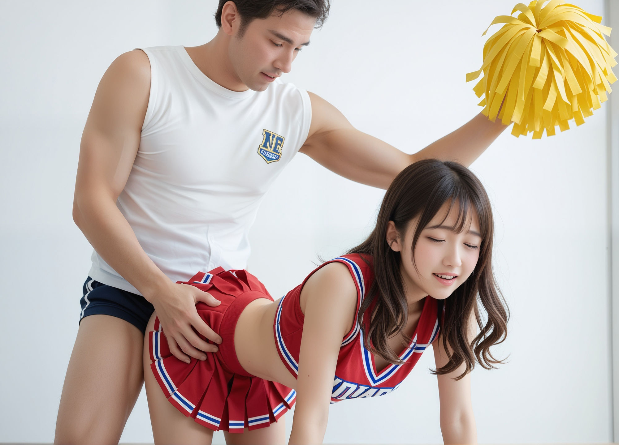 ご奉仕チアリーダー One  for ALL みんなのために サンプル1ページ目