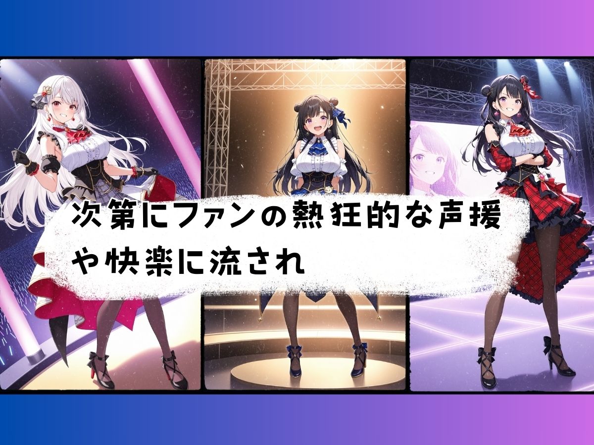 ステージ上の女神たち エロスと夢が交差するアイドル学園物語 サンプル7ページ目