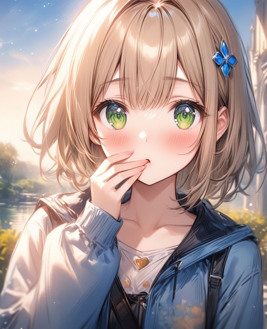 風雅織々美少女〜蒼嶺〜 サンプル1ページ目