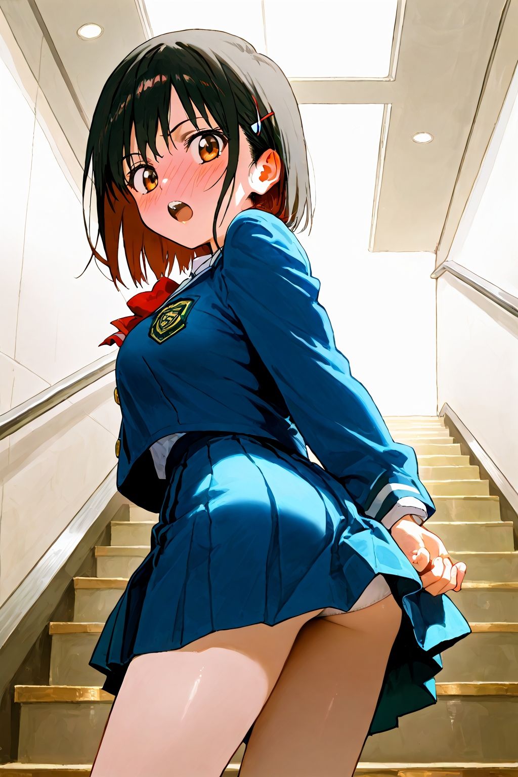 恥じらい×パンチラ隠しがやっぱり優勝でした。vol.2 サンプル10ページ目