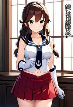 秘書艦とえっち！〜軽巡編〜 サンプル1ページ目