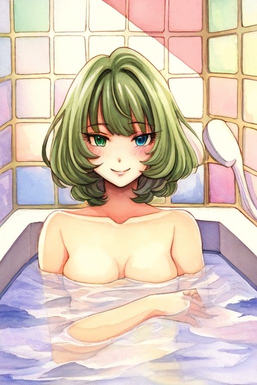 透き通るように鮮やかなアイドルたち サンプル4ページ目