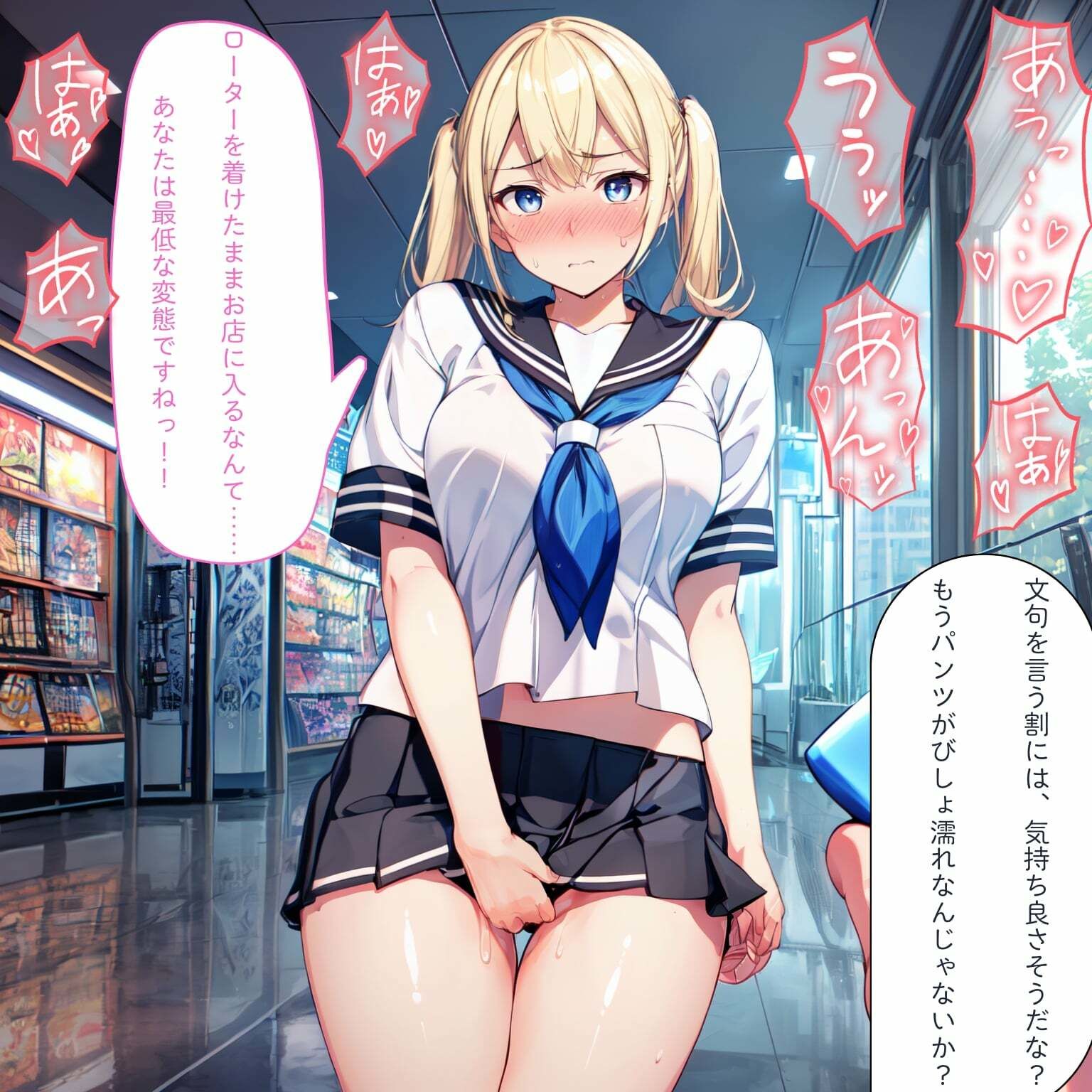 学生羞恥露出集 サンプル8ページ目