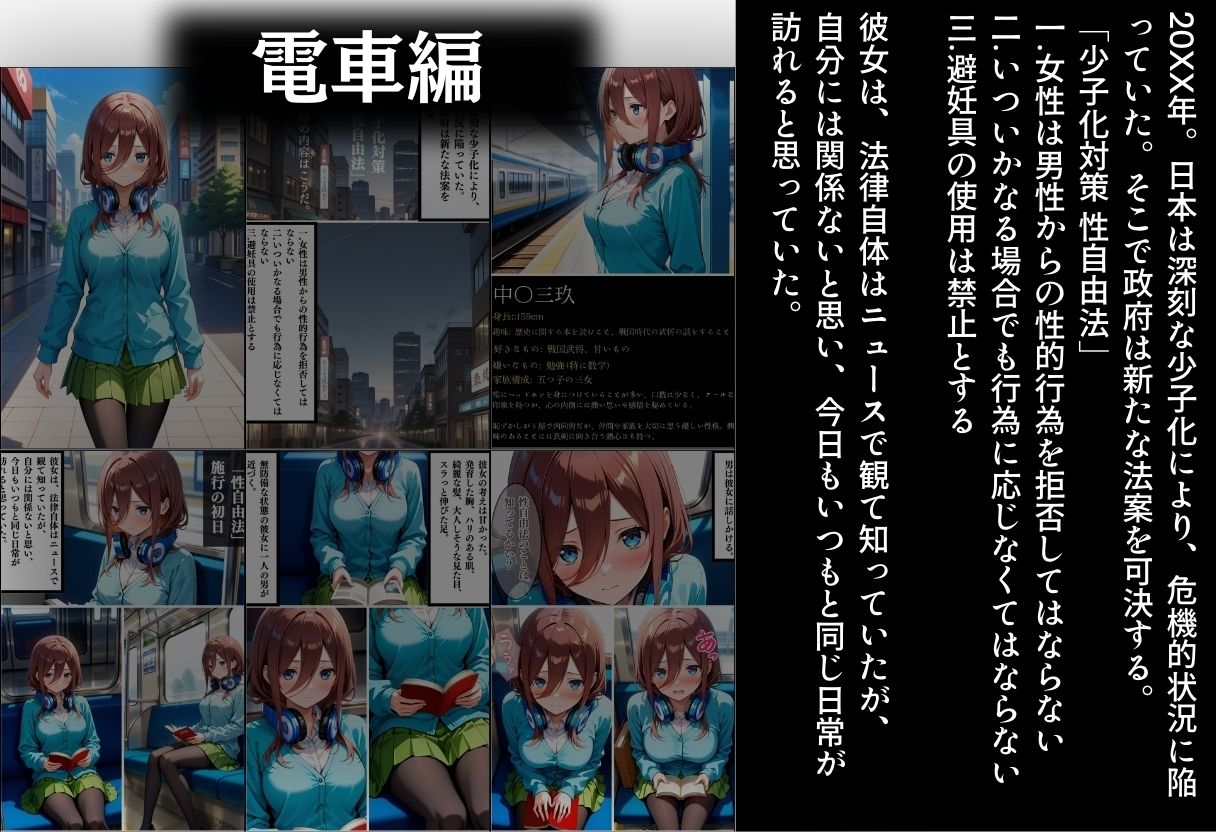【中〇三玖編】泣き叫んでも終わらない種付け サンプル2ページ目