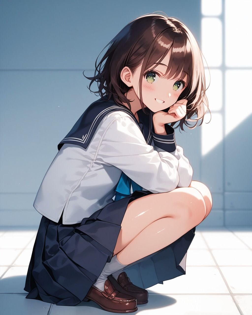 ちょっとエッチなセーラー服美少女 サンプル2ページ目