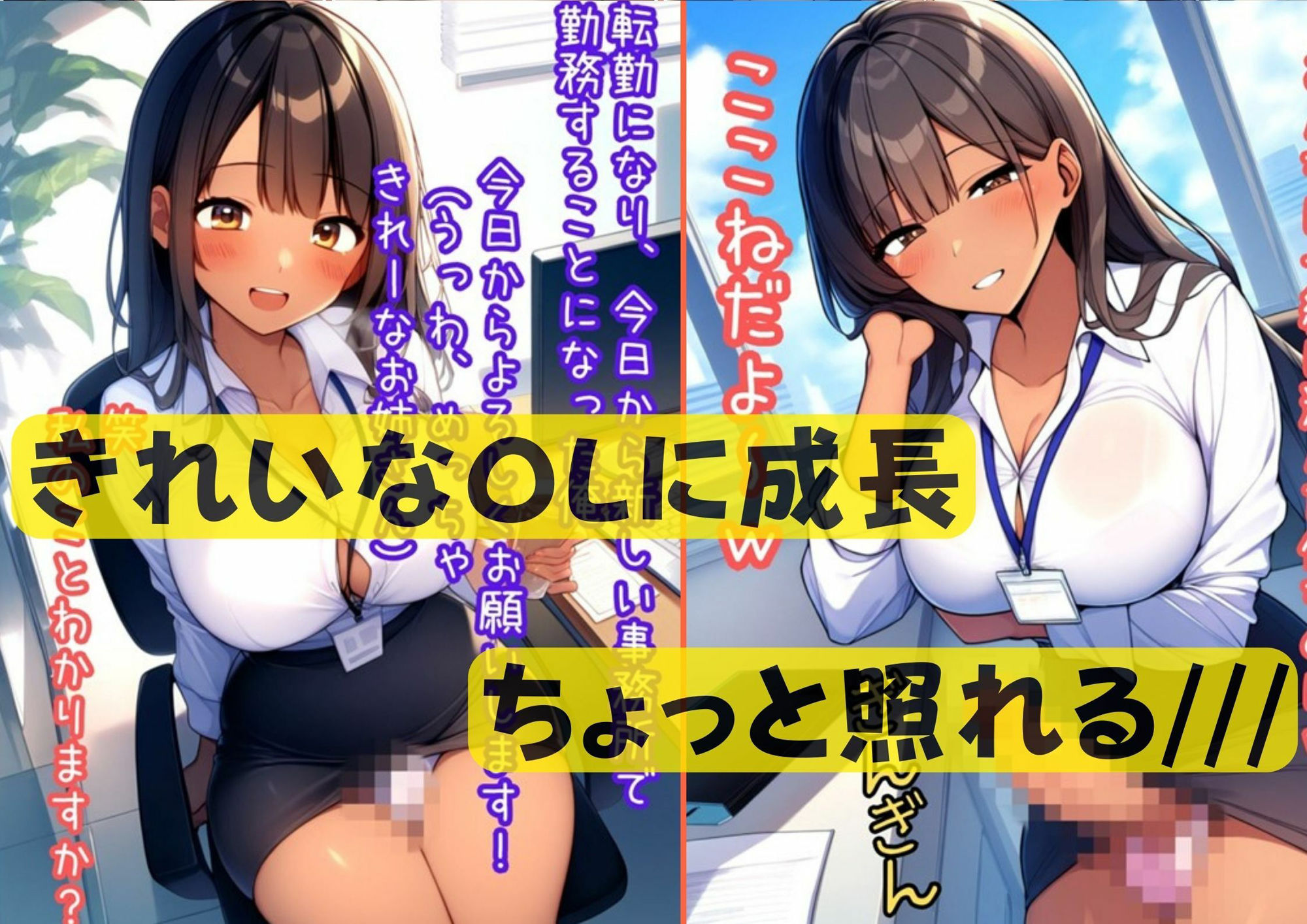 性転換アプリで褐色のかわいい男の娘【弟】を巨乳妹化させて快楽堕ちさせる サンプル9ページ目
