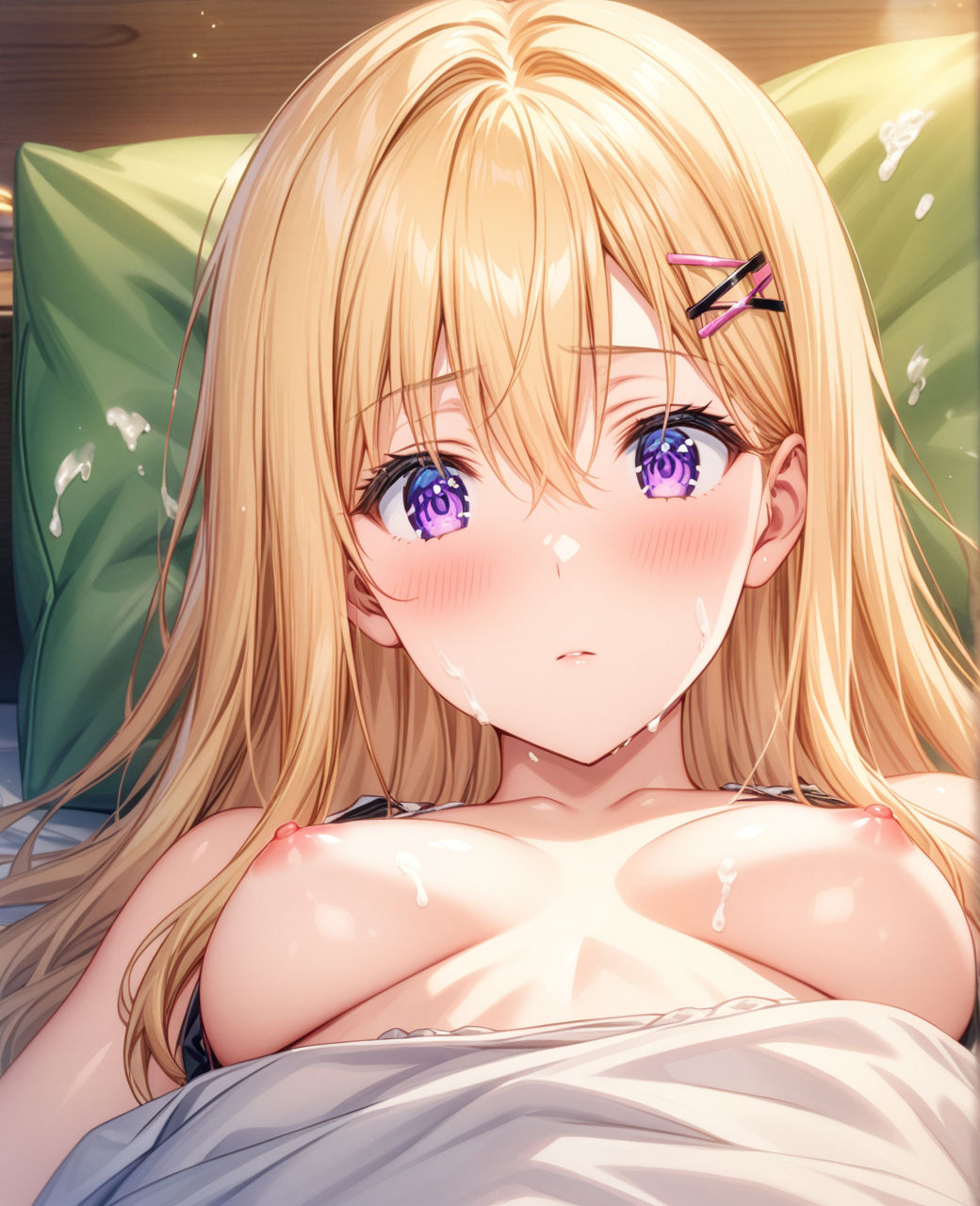 美少女羞恥 白濁デコレ・綾〇沙季（義妹生活） サンプル2ページ目