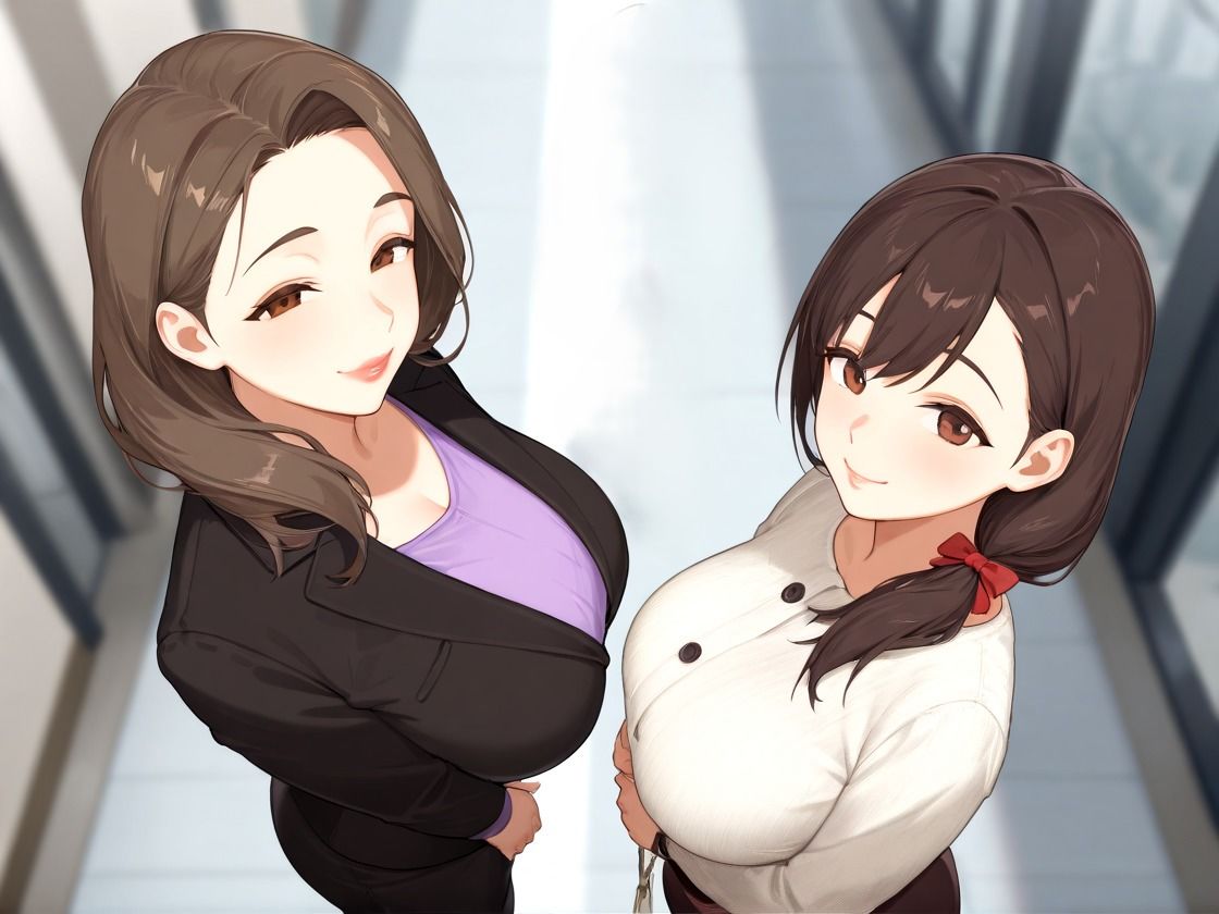 巨乳人妻 サンプル2ページ目