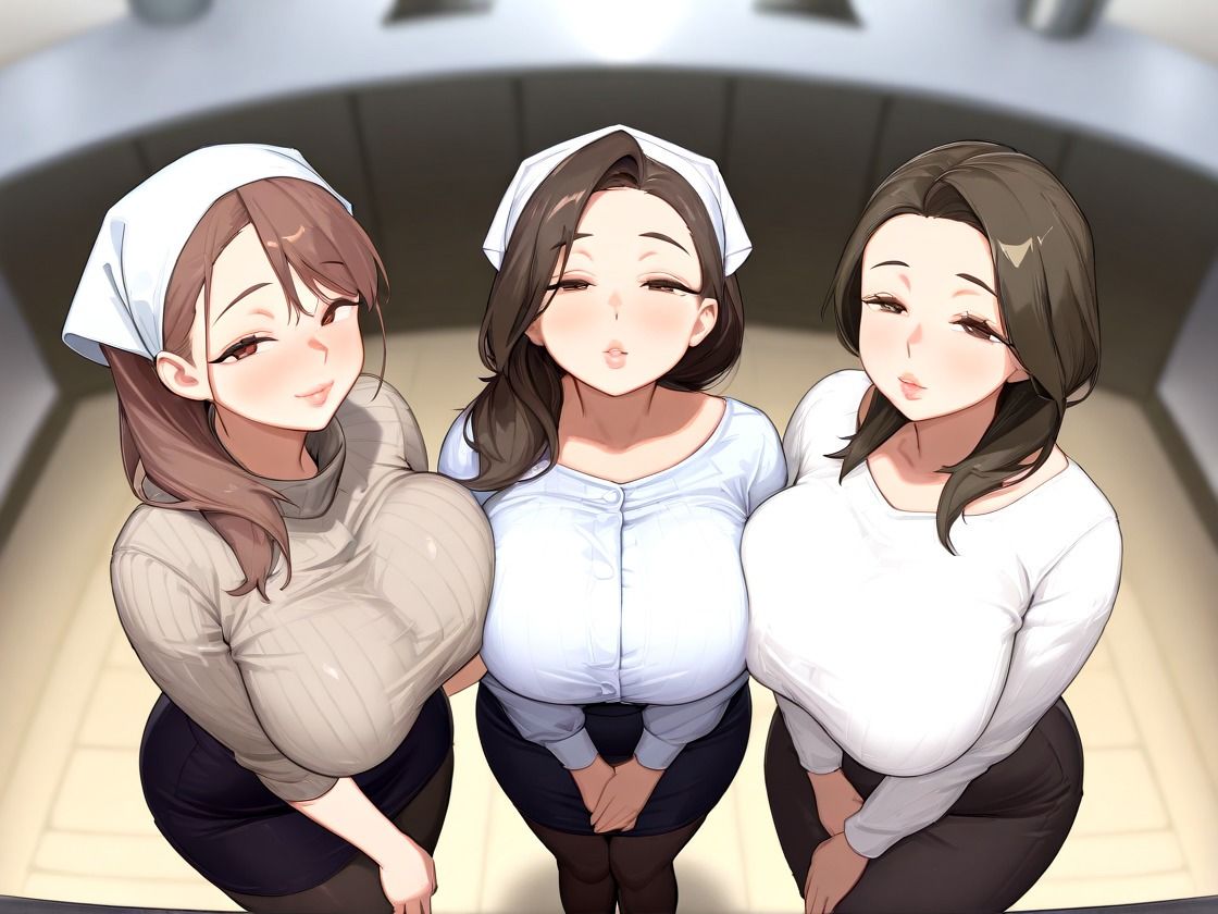 巨乳人妻 サンプル3ページ目