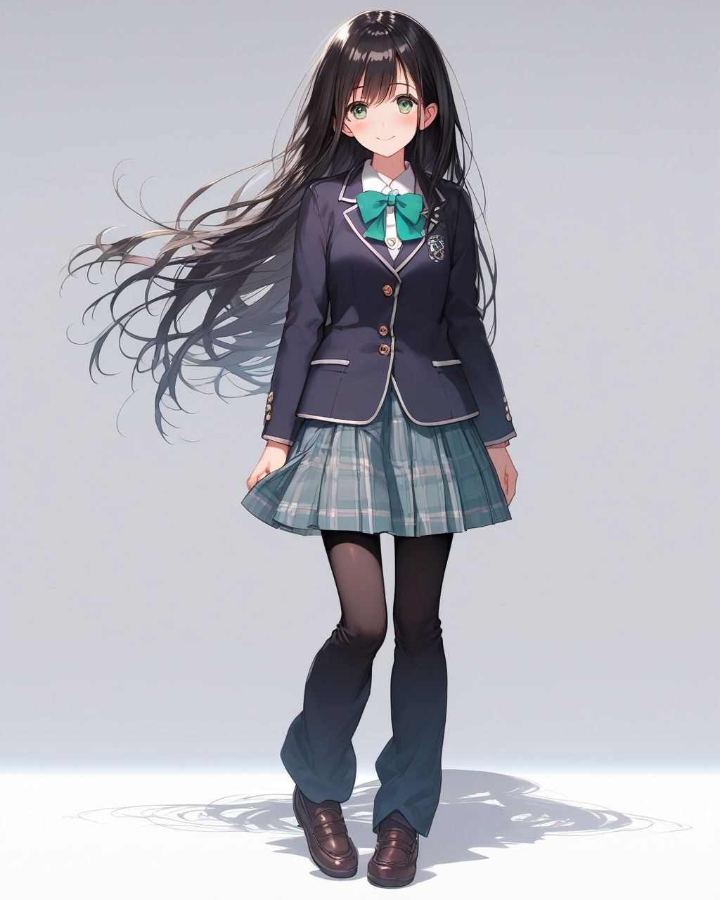 ちょっとエッチなブレザー制服美少女 サンプル2ページ目