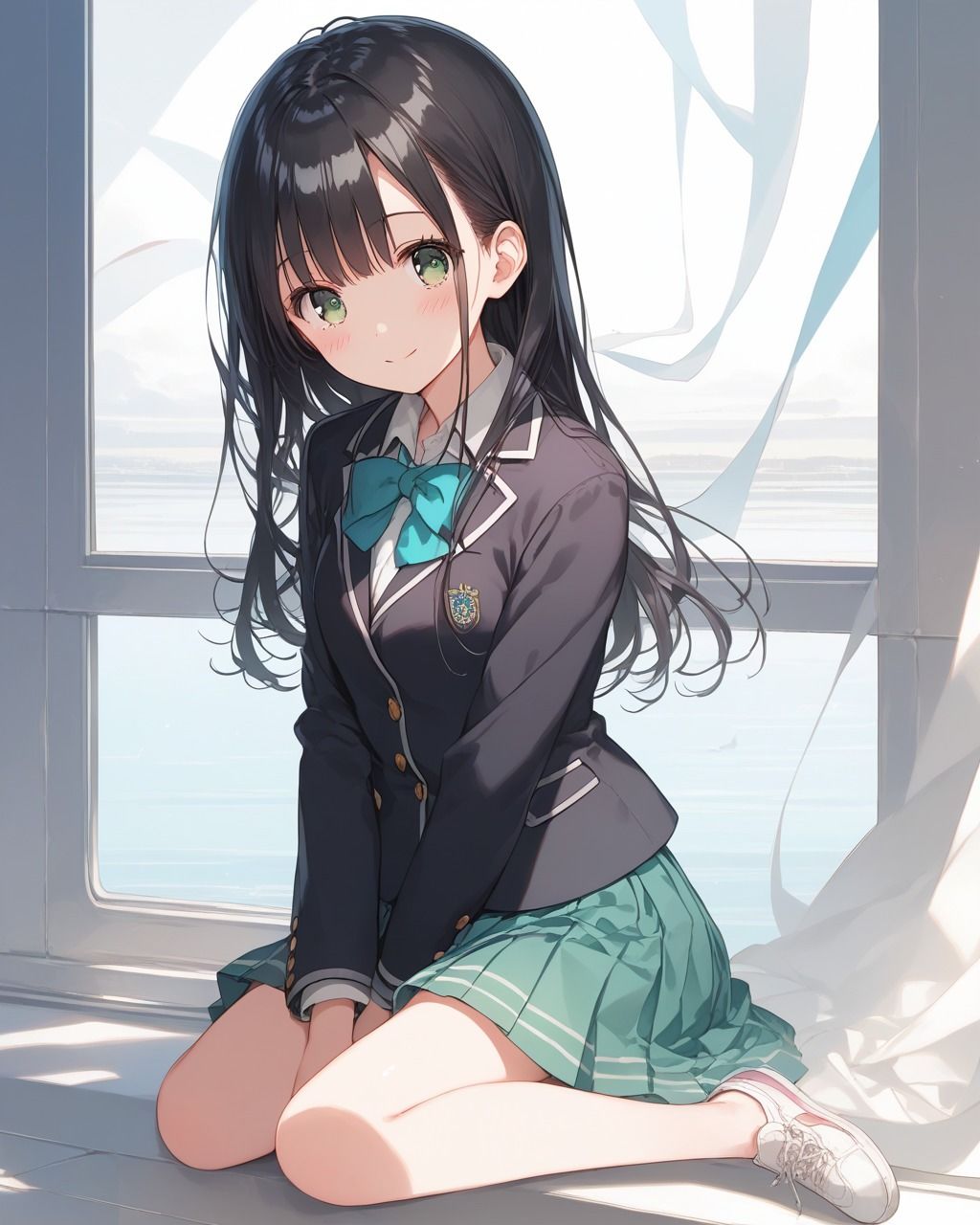 ちょっとエッチなブレザー制服美少女 サンプル4ページ目