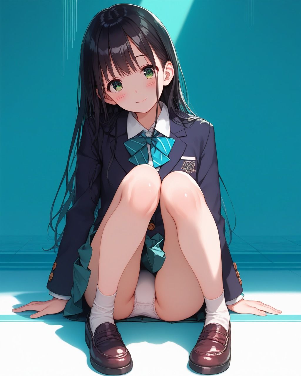 ちょっとエッチなブレザー制服美少女 サンプル5ページ目