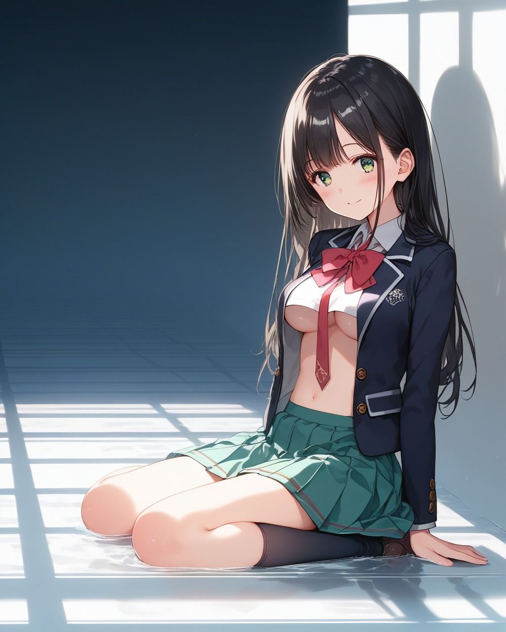 ちょっとエッチなブレザー制服美少女 サンプル7ページ目