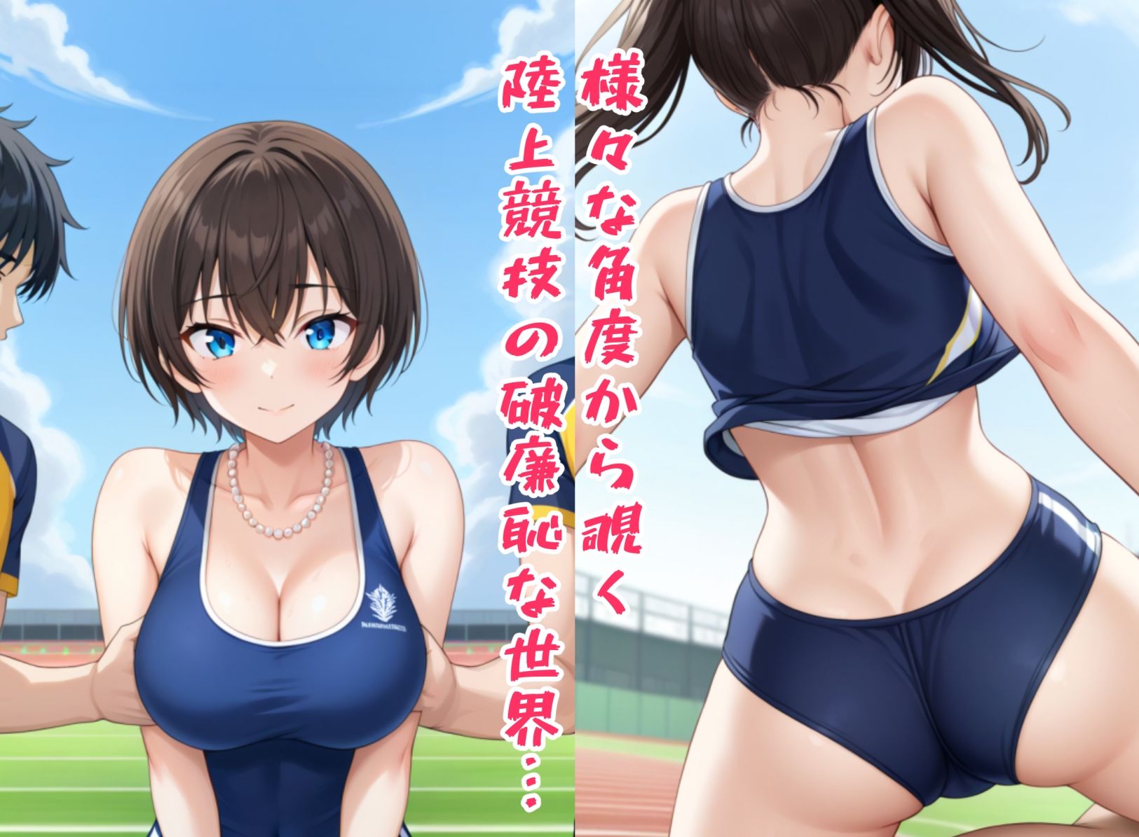 陸上競技でやりたい放題 サンプル1ページ目