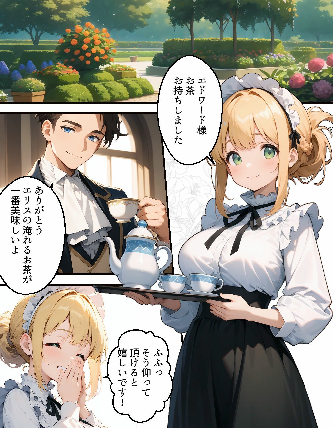 エリスの淫紋 サンプル1ページ目