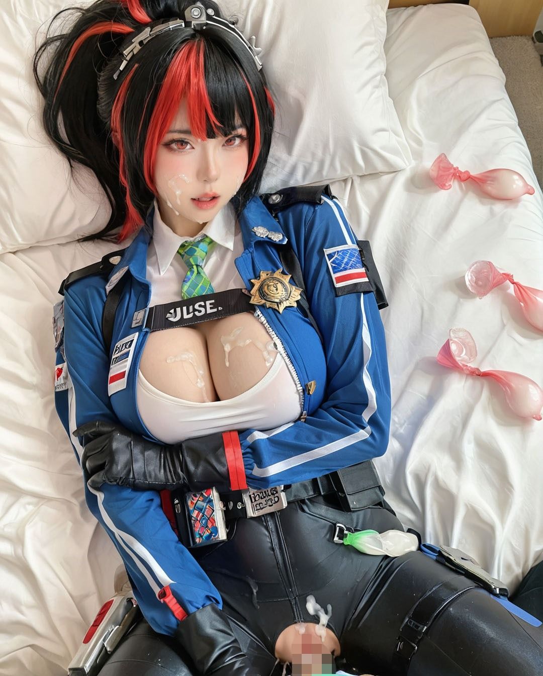 朱鳶のコスプレイヤーさんとコミケ終わりに濃厚セックス ZZ● 【50p〜 制服 / 競泳水着）】 サンプル5ページ目