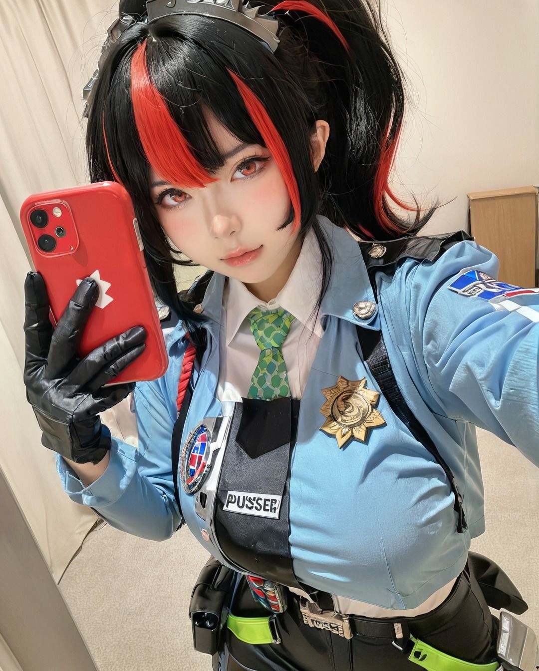 朱鳶のコスプレイヤーさんとコミケ終わりに濃厚セックス ZZ● 【50p〜 制服 / 競泳水着）】 サンプル6ページ目