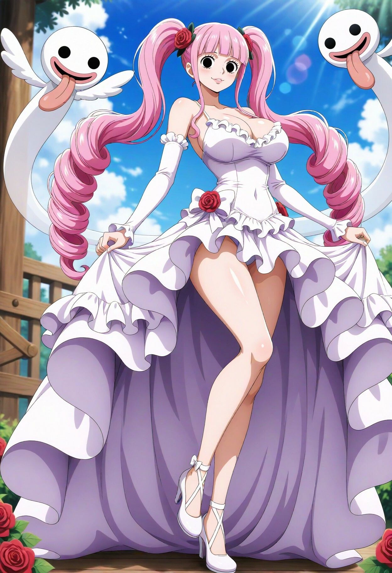 ペローナとの濃厚な夏の思い出 サンプル1ページ目
