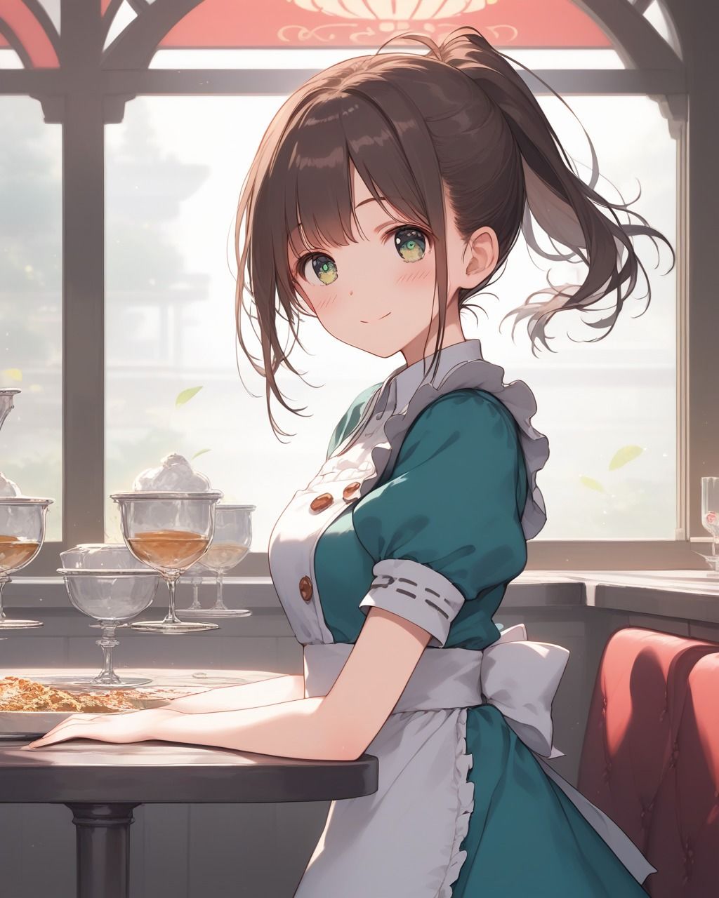 ちょっとエッチなウエイトレス サンプル1ページ目