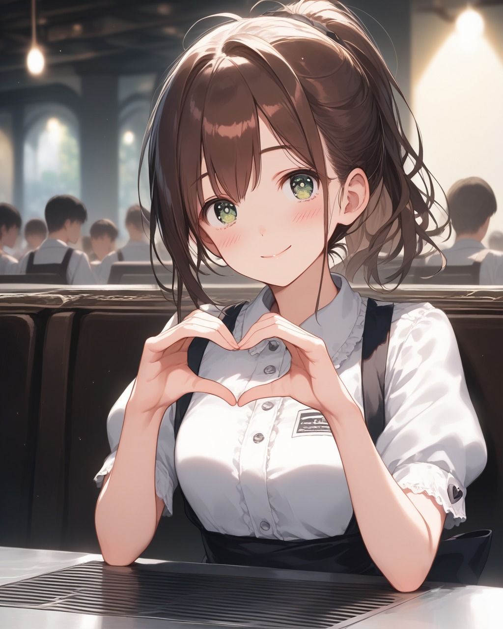 ちょっとエッチなウエイトレス サンプル5ページ目