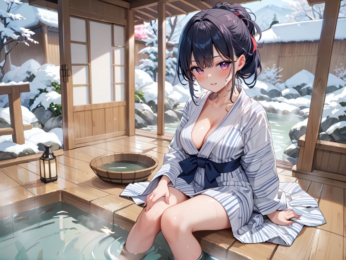 不倫温泉旅行でエチエチの大解放セックス サンプル1ページ目