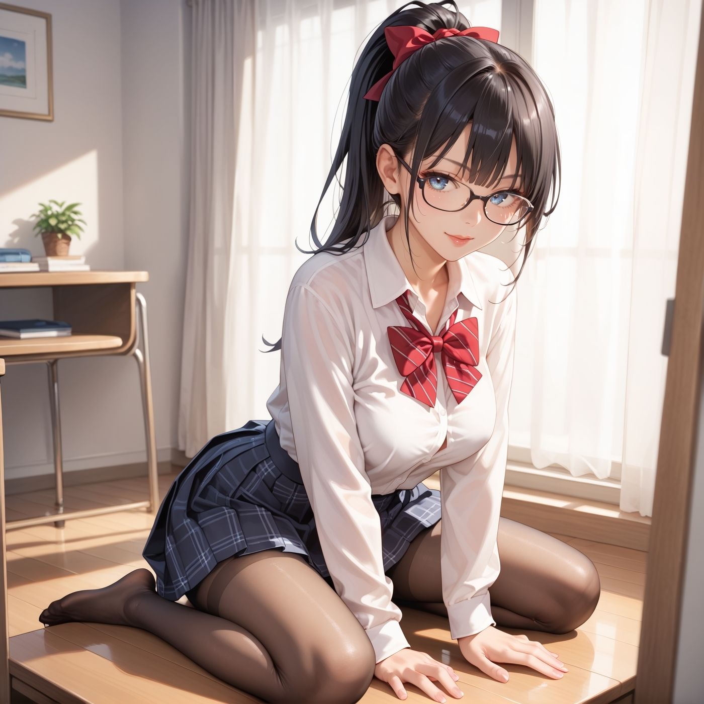 学園性活！やりまくりな女子校生たち 5【メガネ美少女たちとやりまくり！美麗な収録200枚！】 サンプル1ページ目