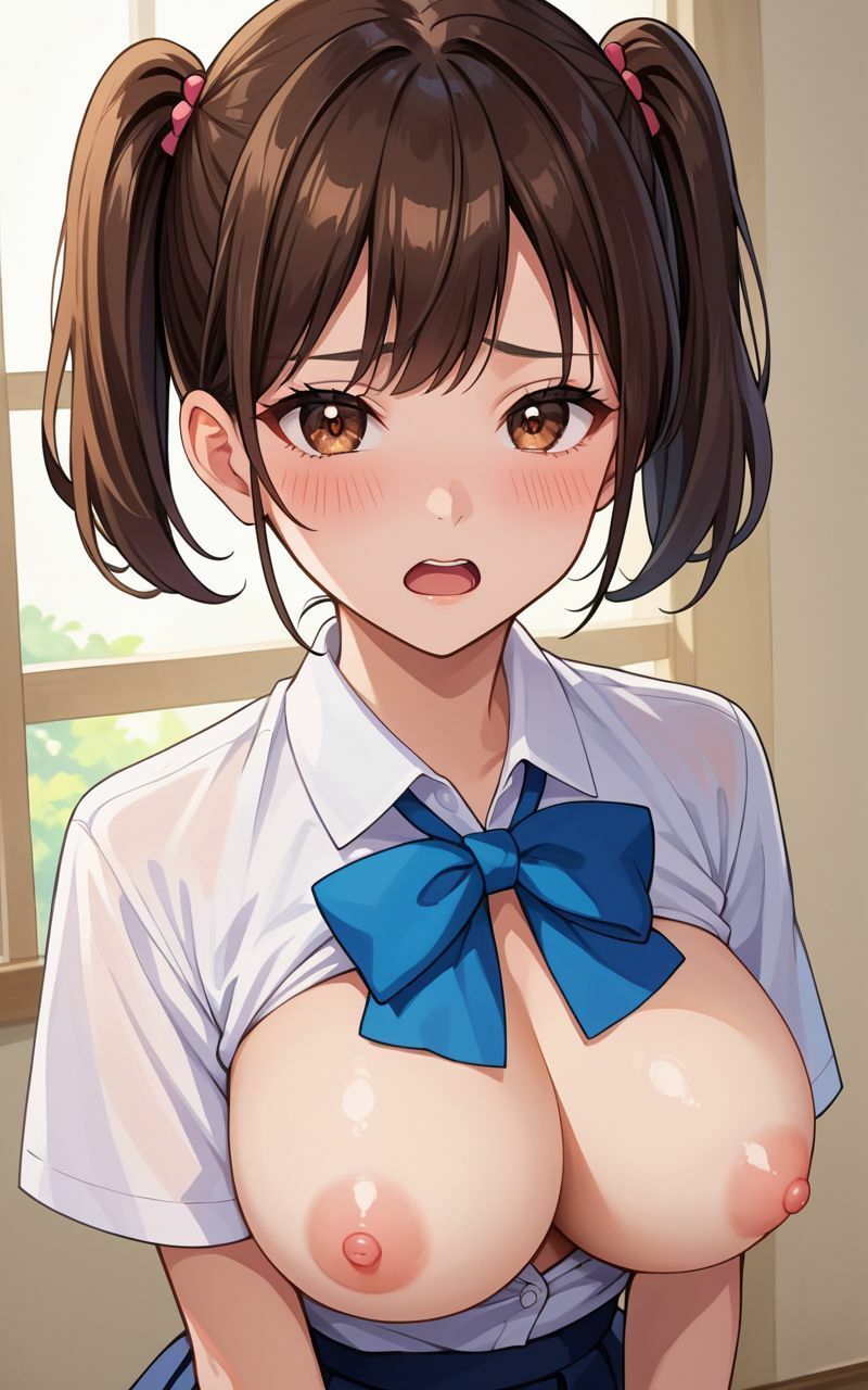 巨乳生徒に生ハメ淫乱絶頂SEX サンプル5ページ目