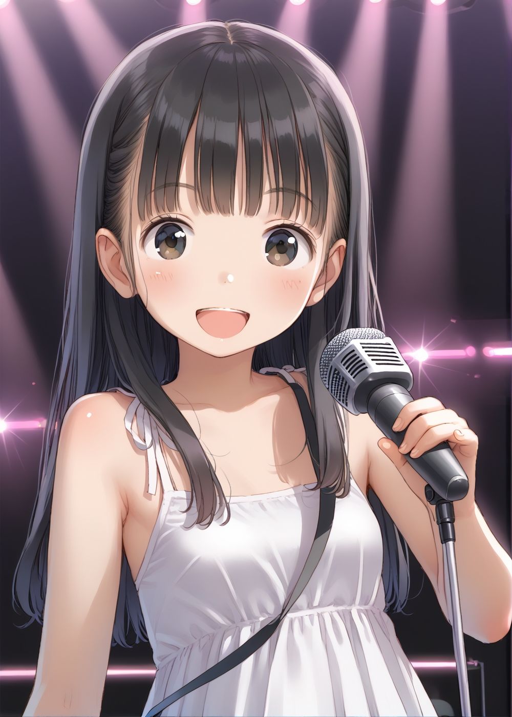 ロリっ子女子校生アイドルの性事情 サンプル1ページ目