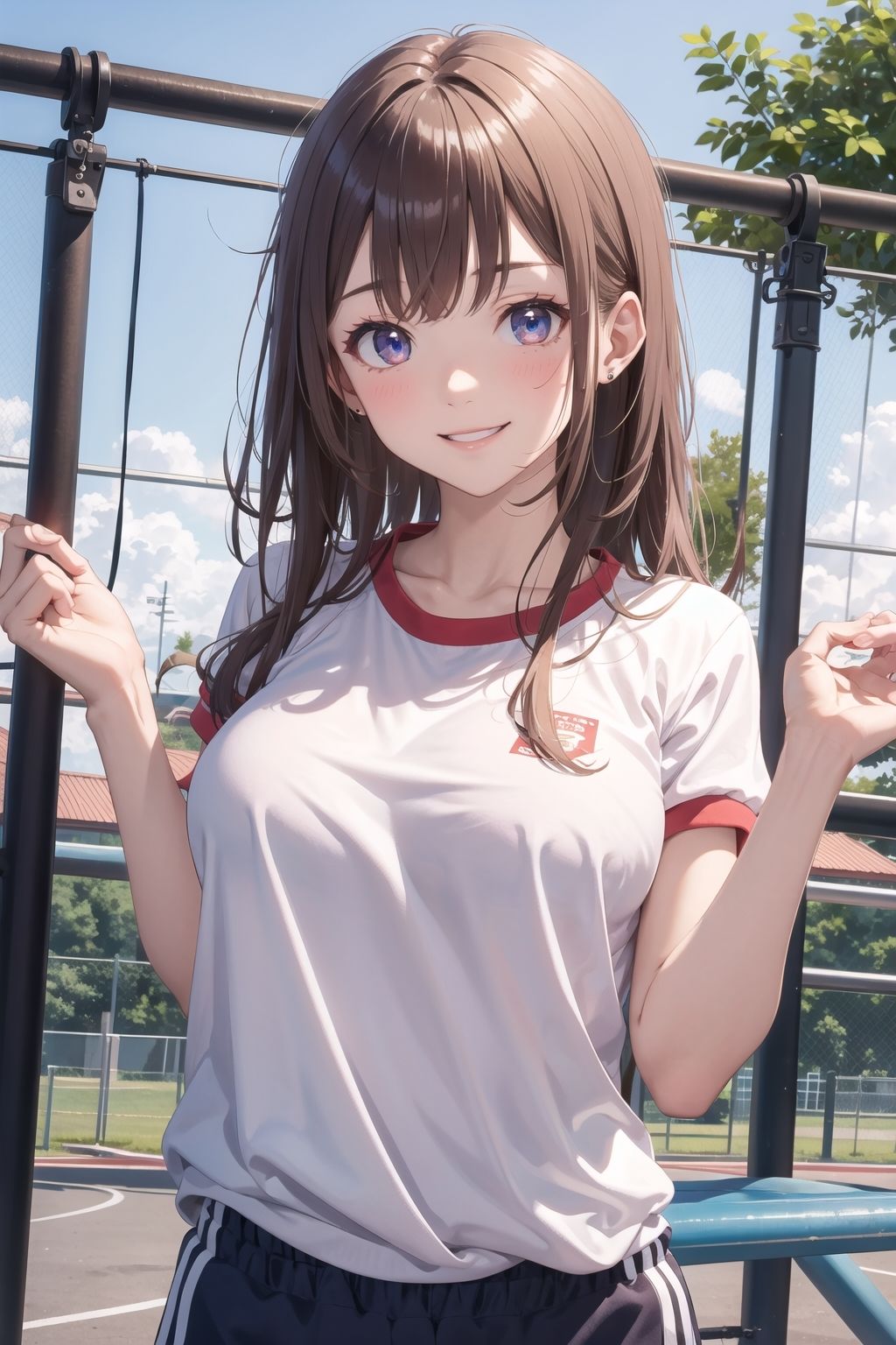 僕と女子校生-ギャル系女子のブルマ サンプル2ページ目