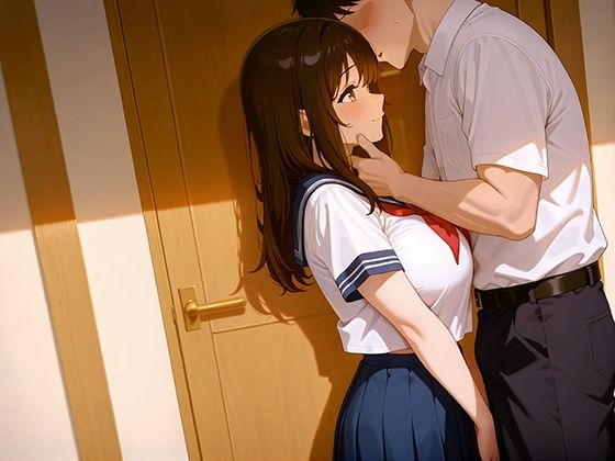 性愛学園 幼馴染とキス練習 サンプル4ページ目