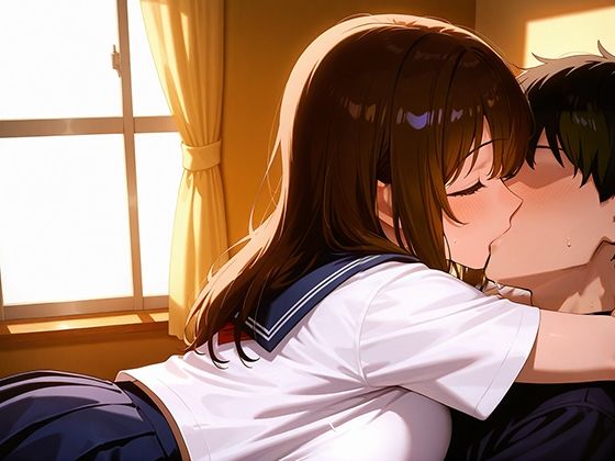 性愛学園 幼馴染とキス練習 サンプル6ページ目
