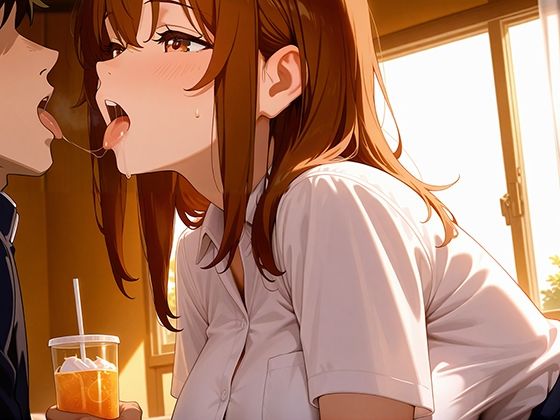 性愛学園 幼馴染とキス練習 サンプル7ページ目