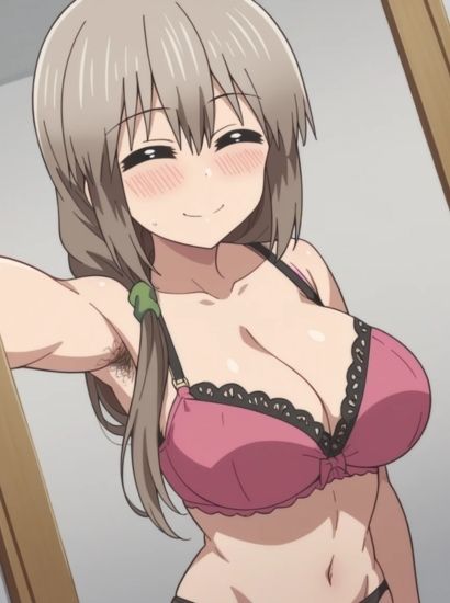 宇崎ちゃんは遊びたい！の宇崎月から送られてきた自撮り写真 サンプル1ページ目